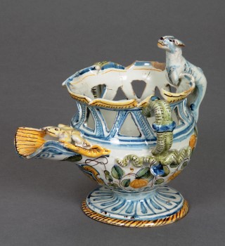 Pitcher. Castelli, Italy, 17th century, MIC-International Museum of Ceramics in Faenza