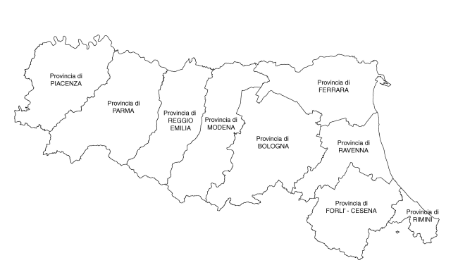 Mappa Regione