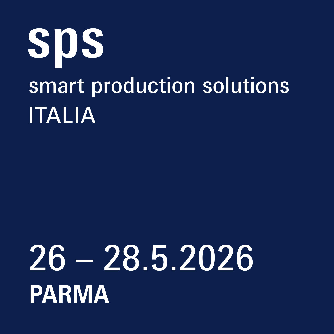 SPS ITALIA - SMART PRODUCTION SOLUTIONS